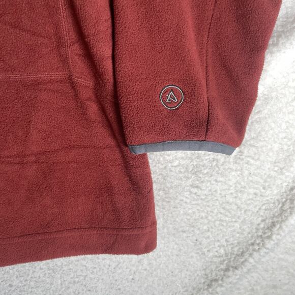 Artilect Systems Fleece Pullover Mens Large A/SYS-2 Primaloft Red/Orange 1/2 Zip - Picture 14 of 16